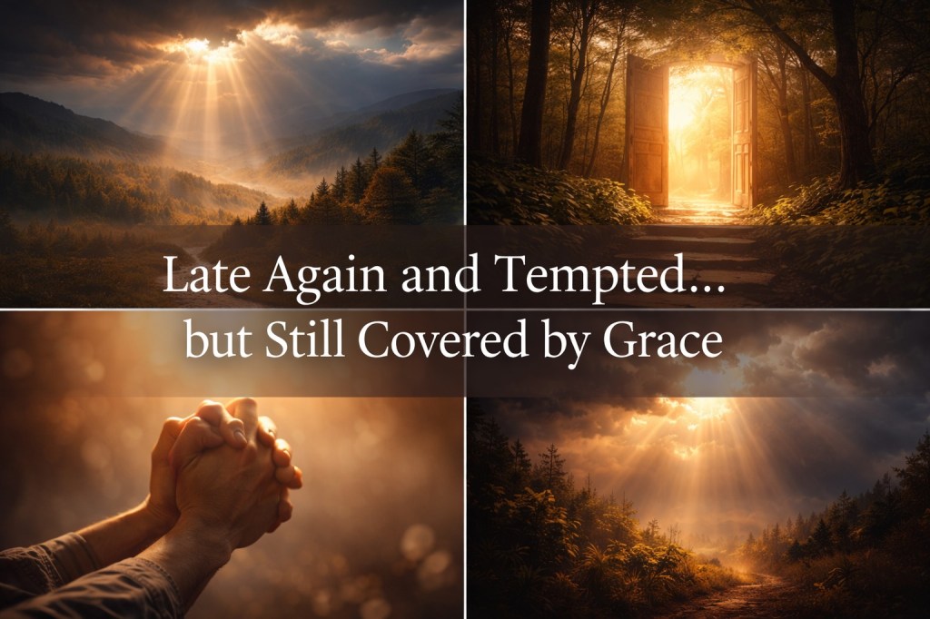 Late Again and Tempted… but Still Covered by&nbsp;Grace