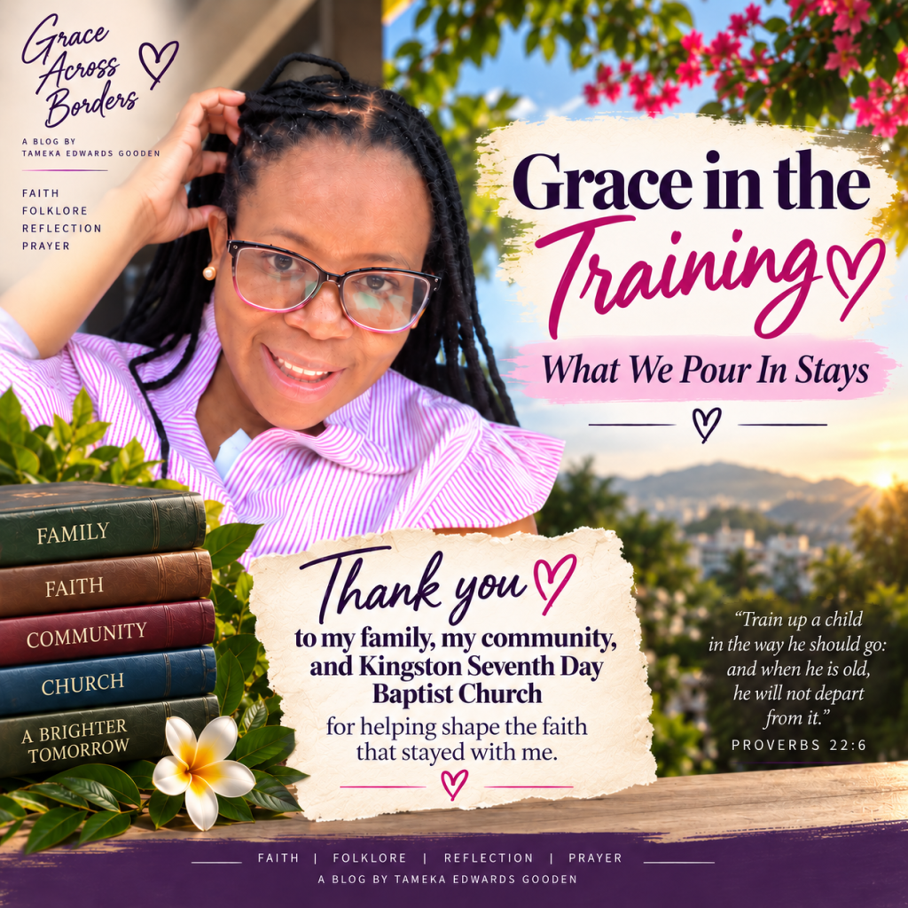 Train Up a Child: The Grace of What We Pour In